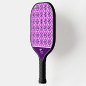 Raquette De Pickleball Motif migre Hexagon violet (Gauche)