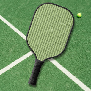 Raquette De Pickleball Motif minimaliste de style pailleté au pistaché do