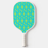 Raquette De Pickleball motif moderne et coloré (Recto)