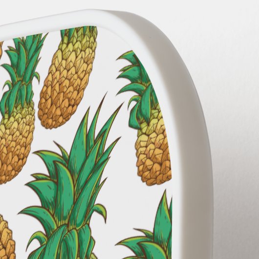 Raquette De Pickleball Motif monogramme personnalisé (Détail gauche)