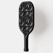 Raquette De Pickleball Motif note musique saxophone (Gauche)