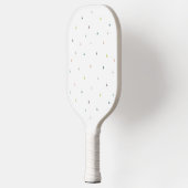 Raquette De Pickleball Motif Pastel Triangle (Gauche)