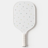 Raquette De Pickleball Motif Pastel Triangle (Recto)