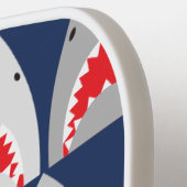 Raquette De Pickleball Motif requin (Détail gauche)