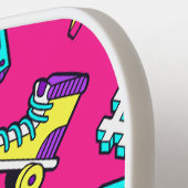 Raquette De Pickleball Motif rétro (Détail gauche)