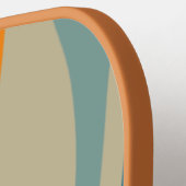 Raquette De Pickleball Motif rétroactif personnalisé (Détail gauche)