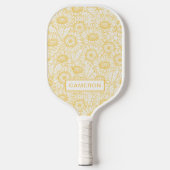 Raquette De Pickleball Motif Sunny Sunflower (Recto)