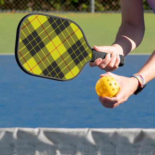 Raquette De Pickleball Motif tartan MacLeod (Insitu)
