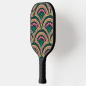 Raquette De Pickleball motif vert en forme de coque (Gauche)