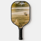 Raquette De Pickleball Mouettes volantes - abstrait (Recto)