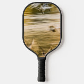 Raquette De Pickleball Mouettes volantes - abstrait (Verso)