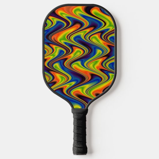Raquette De Pickleball Multicolor Abstrait (Recto)
