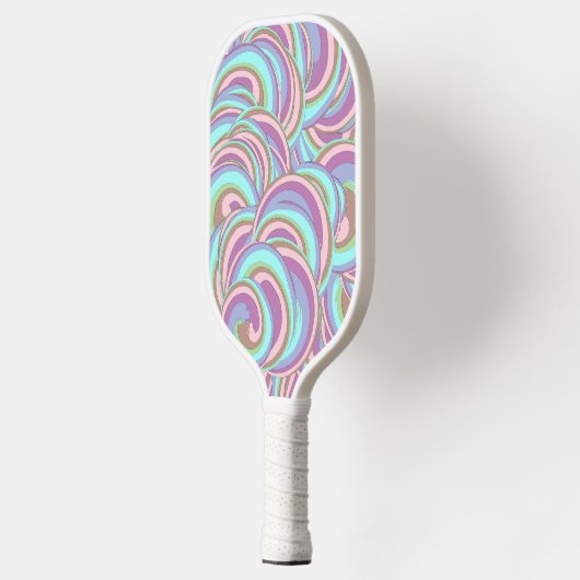 Raquette De Pickleball Multicolor Swirls Pattern (Gauche)