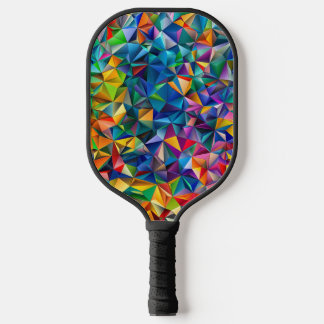 Raquette De Pickleball Multicolored triangle shapes 