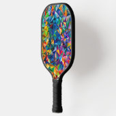 Raquette De Pickleball Multicolored triangle shapes  (Gauche)