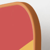 Raquette De Pickleball Murmur rétro à travers la bande avec le nom (Détail gauche)