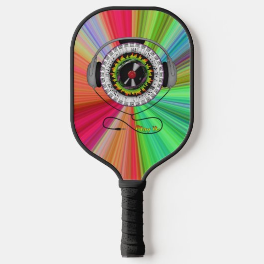 Raquette De Pickleball Musique de vie (Recto)