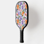 Raquette De Pickleball Muted Colorful Flowers Boho flower (Gauche)