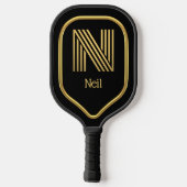 Raquette De Pickleball N Paddle Gold Initial Pickleball (Verso)