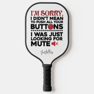 Raquette De Pickleball N'a pas voulu pousser vos boutons de citation sarc