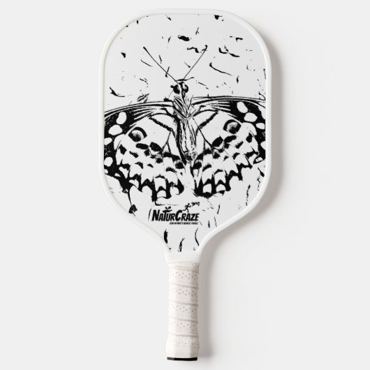 Raquette De Pickleball NaturCraze B&W Papillon Pickleball Paddle (Verso)