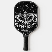 Raquette De Pickleball NaturCraze Papillon blanc Pickleball noir (Verso)