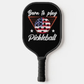 Raquette De Pickleball Né américain (Verso)