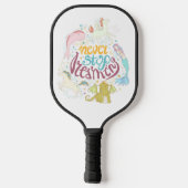 Raquette De Pickleball Ne jamais cesser de rêver (Verso)