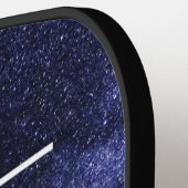 Raquette De Pickleball Ne jamais renoncer : Édition cosmique (Détail gauche)