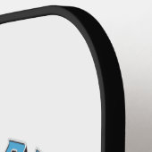 Raquette De Pickleball Ne t'inquiète pas Dieu vous a eu (Détail gauche)