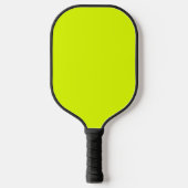 Raquette De Pickleball Neon Chartreuse couleur solide | Classique (Recto)