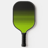Raquette De Pickleball Neon Green Sports Noir moderne Fraîche (Verso)