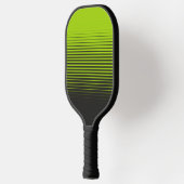 Raquette De Pickleball Neon Green Sports Noir moderne Fraîche (Gauche)