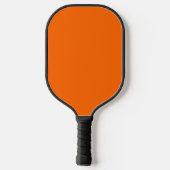 Raquette De Pickleball Neon Orange, ton monogramme audacieux (Verso)