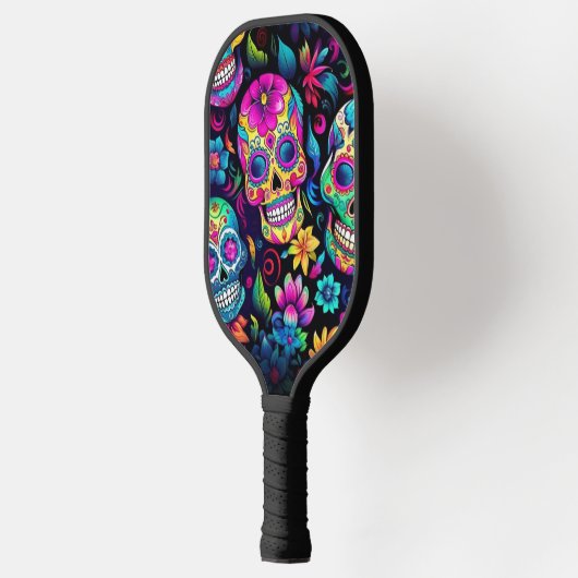 Raquette De Pickleball Neon Sugar Skull (Gauche)