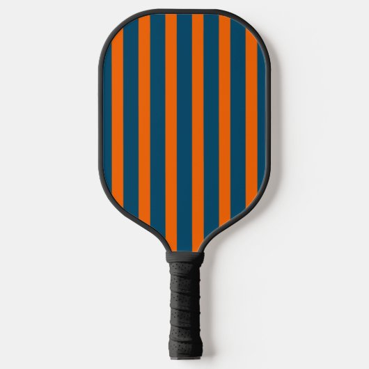 Raquette De Pickleball Neon Sunset Orange et Ocean Blue Cool strié (Recto)