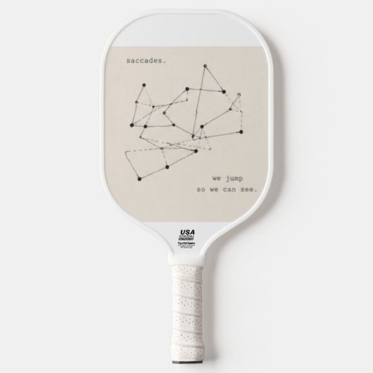 Raquette De Pickleball Neurosciences (Recto)