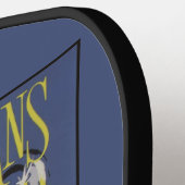 Raquette De Pickleball New Orleans Music nom personnalisé (Détail gauche)