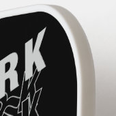 Raquette De Pickleball New York Typographie nom personnalisé (Détail gauche)