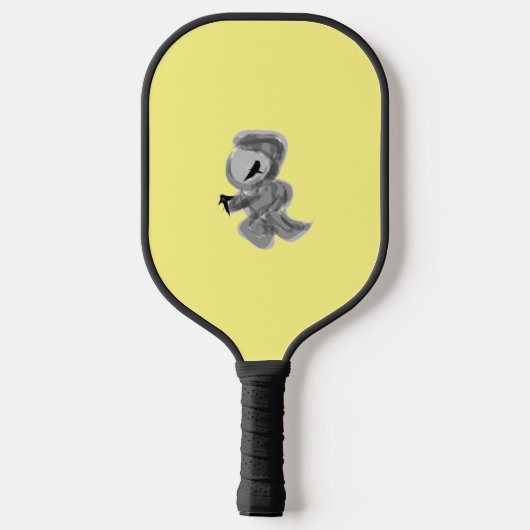 Raquette De Pickleball Ninja Precision: '忍者' Pickleball Racket (Verso)