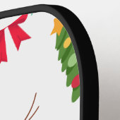 Raquette De Pickleball Noël (Détail gauche)