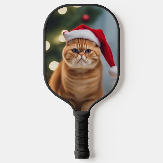 Raquette De Pickleball Noël Exotique Shorthair (Recto)