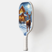 Raquette De Pickleball Noël/Hiver Deer Lodge (Gauche)