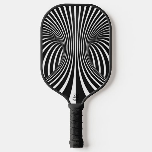Raquette De Pickleball Noir et blanc (Recto)