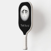 Raquette de Pickleball Noir et Blanc (Gauche)
