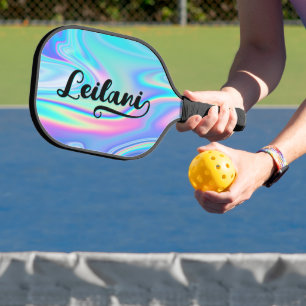 Raquette De Pickleball Nom de script de pinceau gras se terminant par I A