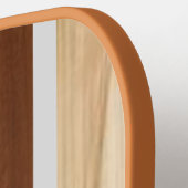 Raquette De Pickleball Nom de script personnalisé Calligraphie Monogramme (Détail gauche)