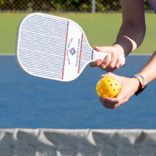 Raquette De Pickleball Nom du bateau Rose des vents Ancre nautique
