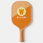 Raquette De Pickleball Nom du joueur Pickleball couleur Tan Paddle (Recto)