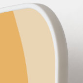 Raquette De Pickleball Nom du script de Motif Super rétro (Détail gauche)